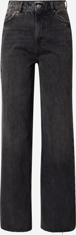 Gina Tricot Wide leg Jeans 'Idun' i svart: framsida