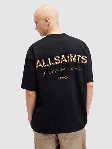 AllSaints T-Shirt 'Underground' (OCS) in Schwarz: Vorderseite