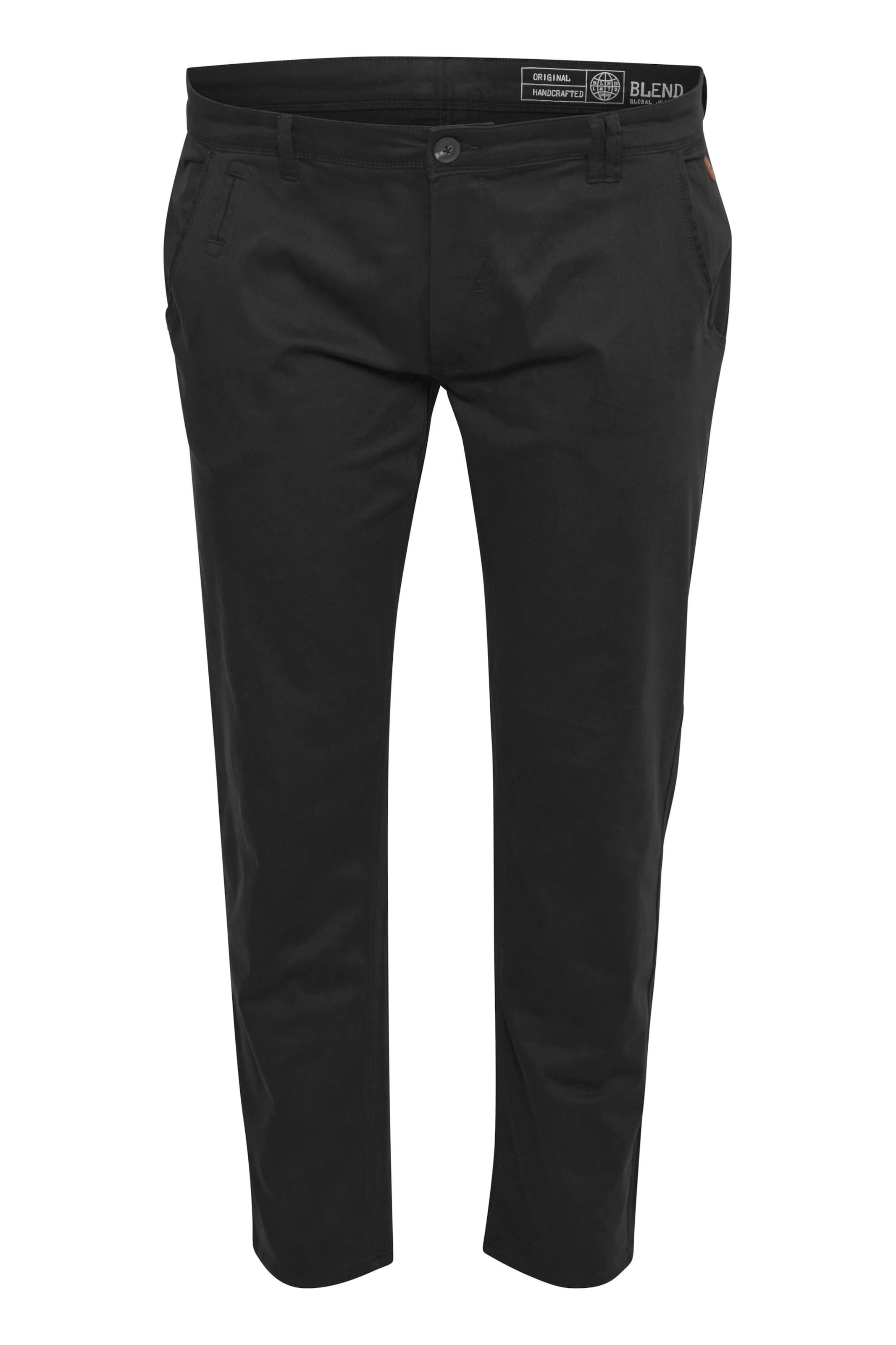 regular Pantaloni chino 'Tromp' di BLEND in nero: frontale