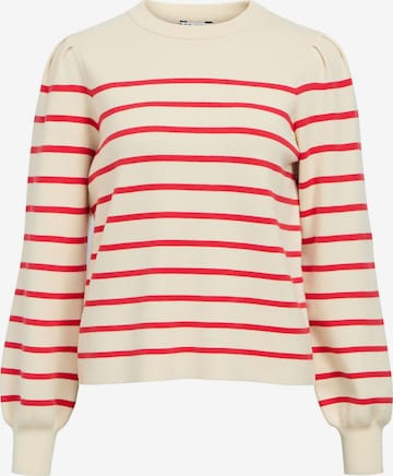 OBJECT Pullover 'OBJREYNARD' i beige: forside