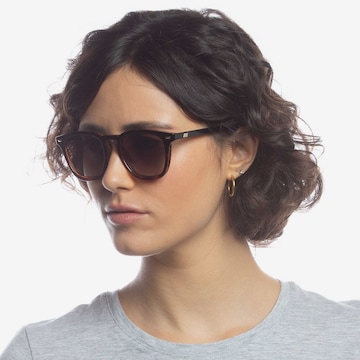 LE SPECS Okulary przeciwsłoneczne 'No Biggie' w kolorze czarny