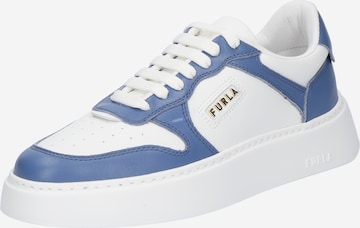 Sneaker low de la FURLA pe albastru: față