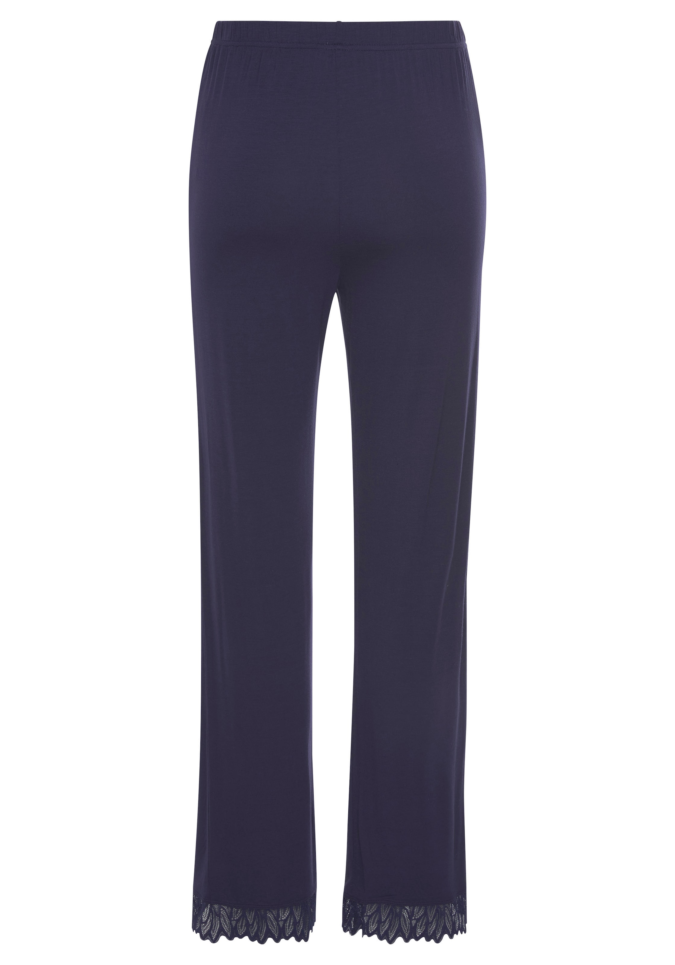 LASCANA Pizsama nadrágok - kék: elől