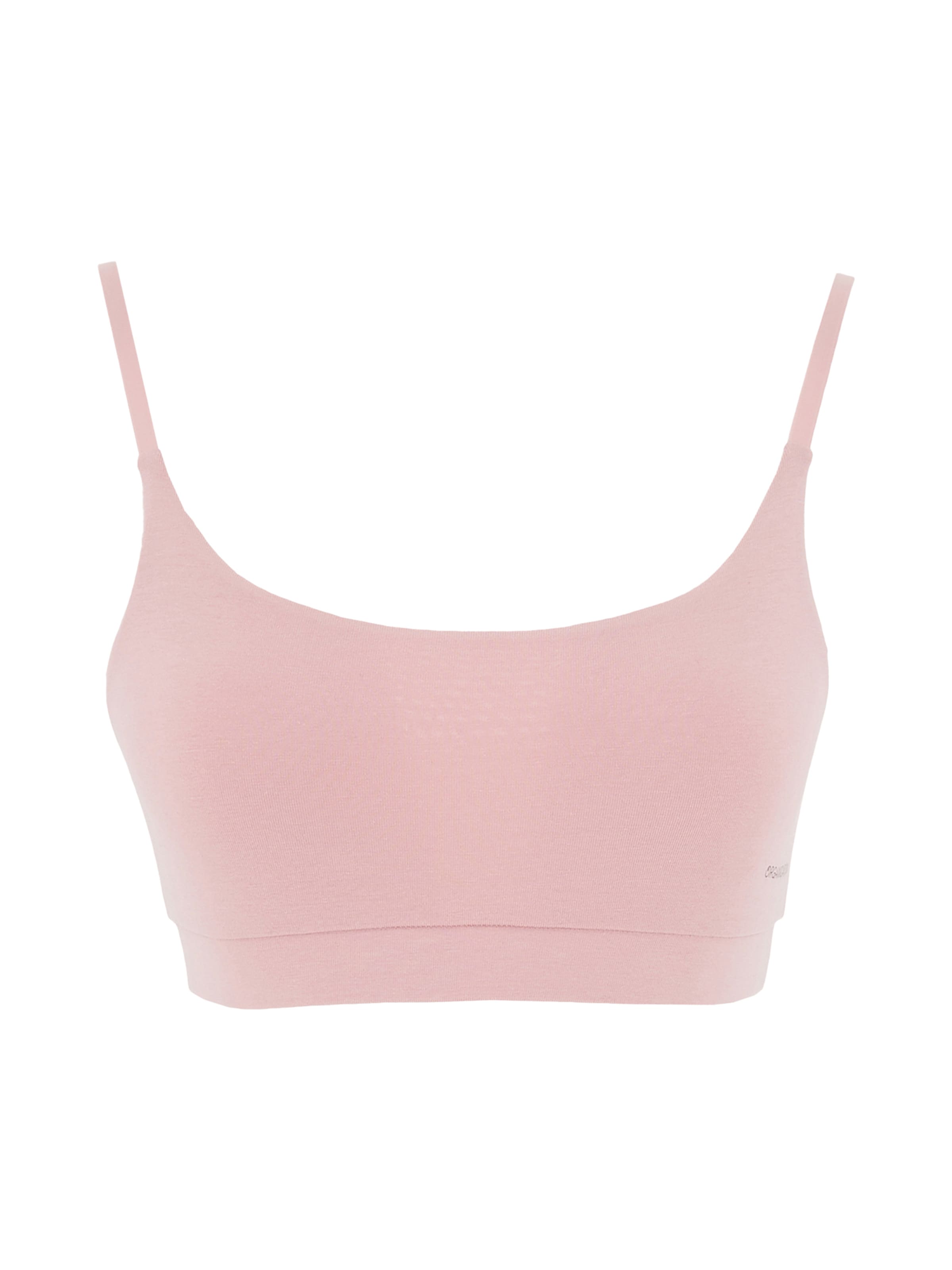 Organication Bra in Pink: front