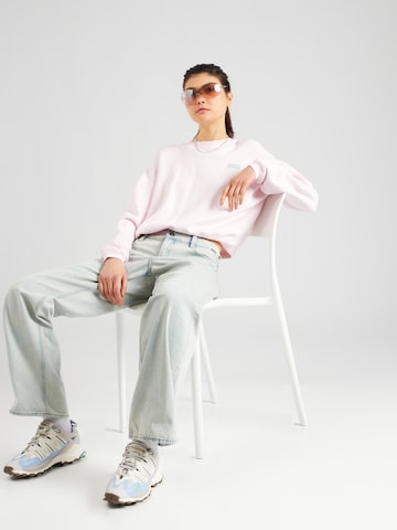 AMERICAN VINTAGESweater majica 'IZUBIRD' - roza boja