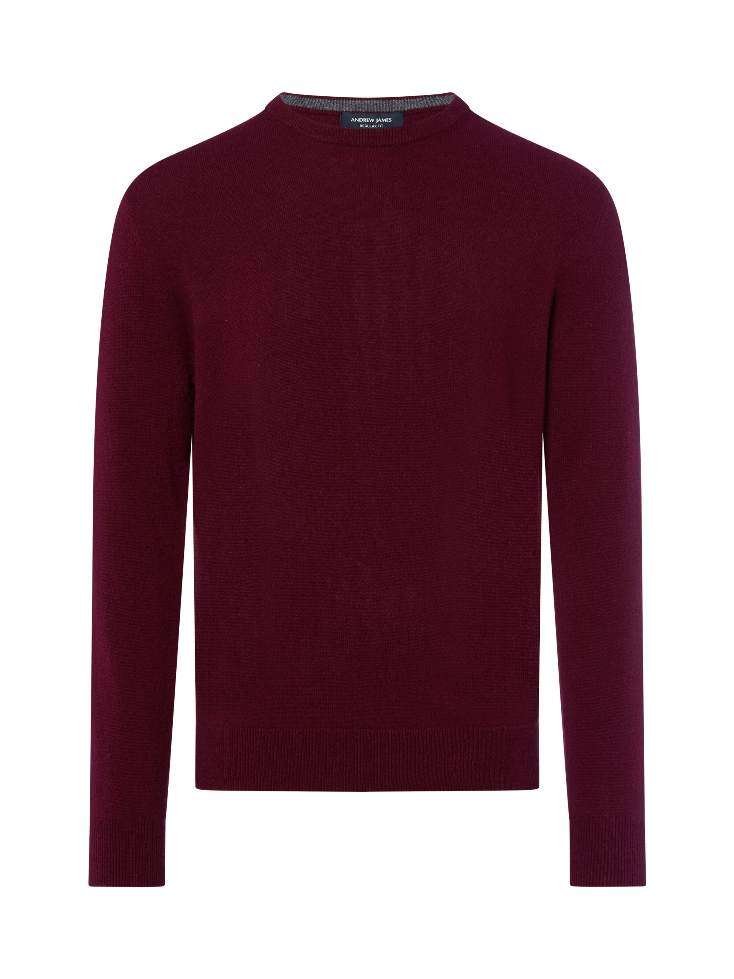 Andrew James Pure Cashmere Pullover in Lila: Vorderseite