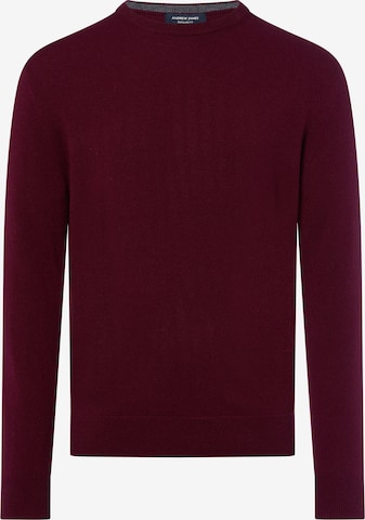 Pull-over Andrew James en violet : devant