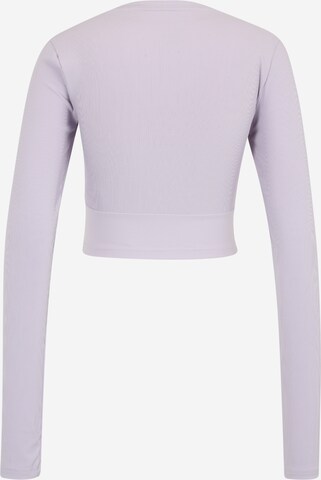 ADIDAS PERFORMANCE Functioneel shirt 'Studio' in Lila