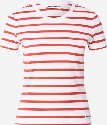 ARMEDANGELS Shirt 'KARDAA' in Red: front