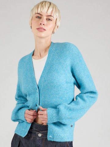GARCIA Strickjacke in Blau: Vorderseite