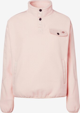 DICKIES Sweatshirt 'Port Allen' in Pink: front