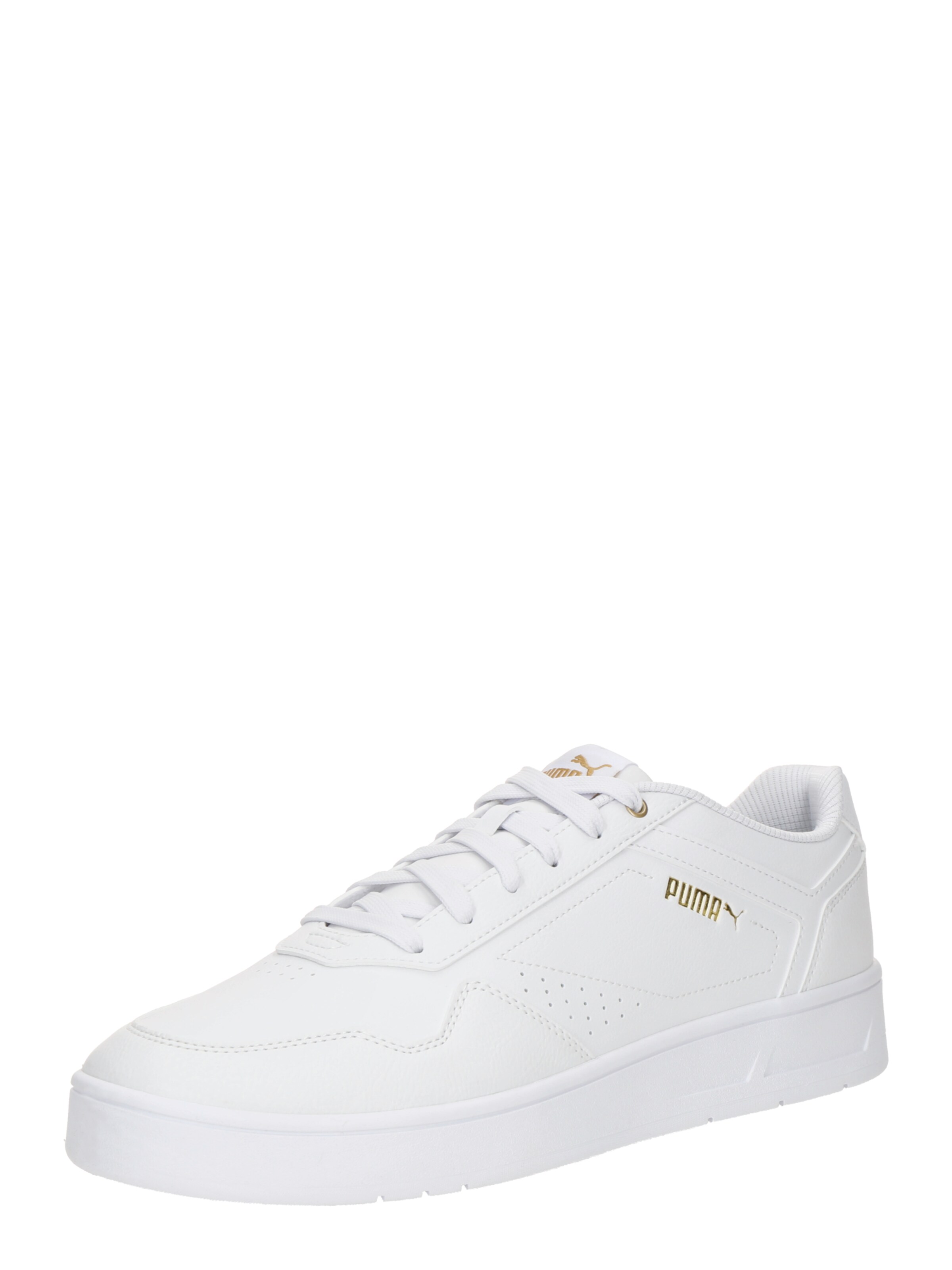 PUMA Sneakers laag 'Court Classic' in Wit: voorkant