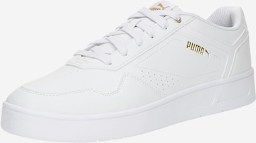 PUMA Sneakers laag 'Court Classic' in Wit: voorkant