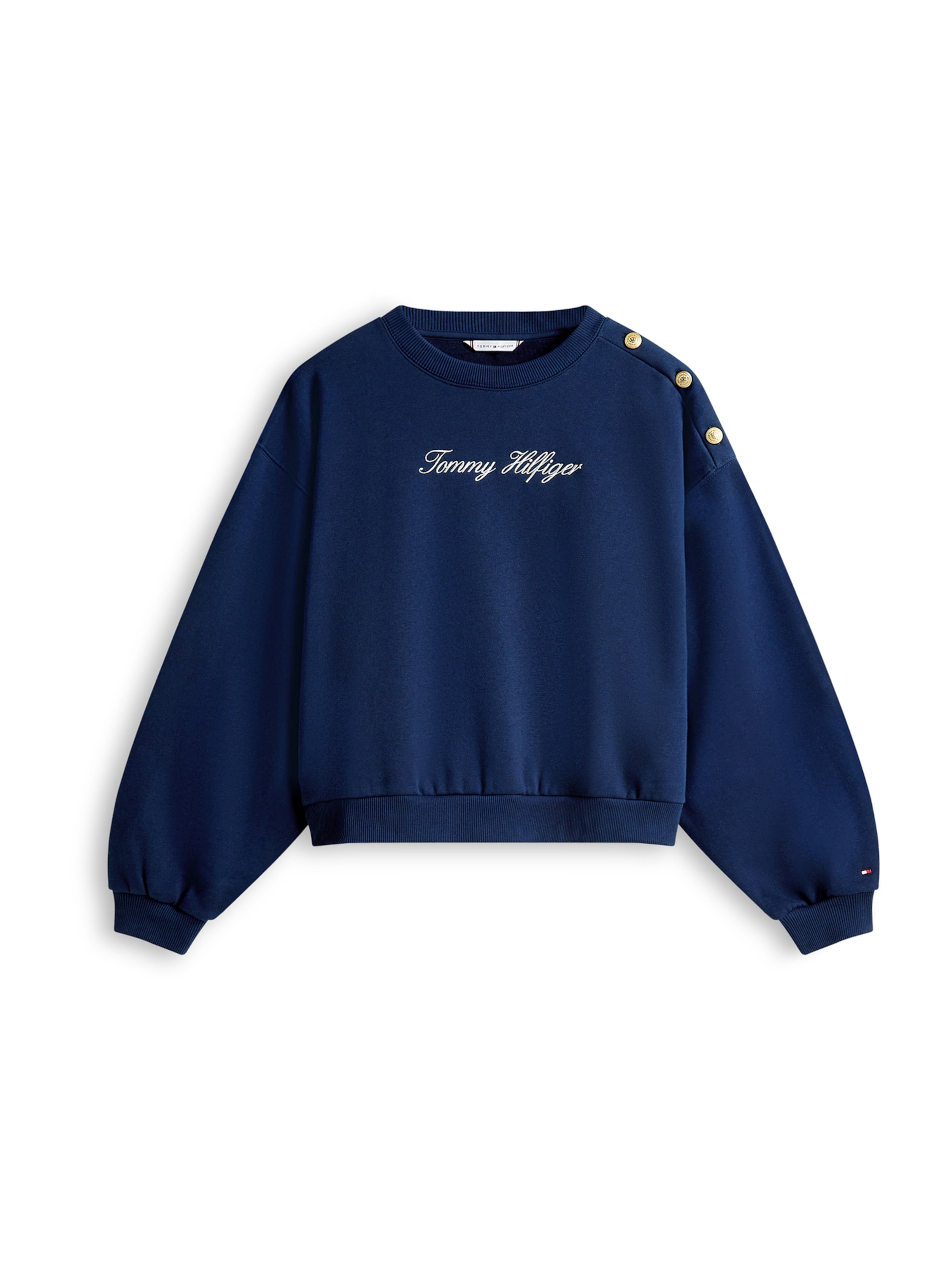 TOMMY HILFIGER Sweatshirt i blå: framsida