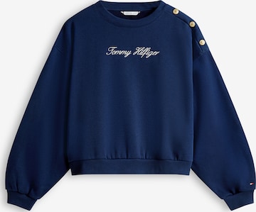 TOMMY HILFIGER Sweatshirt i blå: framsida