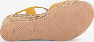 Sandalo di GABOR in giallo
