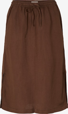 TOM TAILOR Skirt in Brown: front