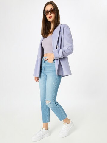 Coupe slim Jean 'Emily' ONLY en bleu