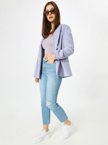 ONLY Slimfit Jeans 'Emily' in Blau