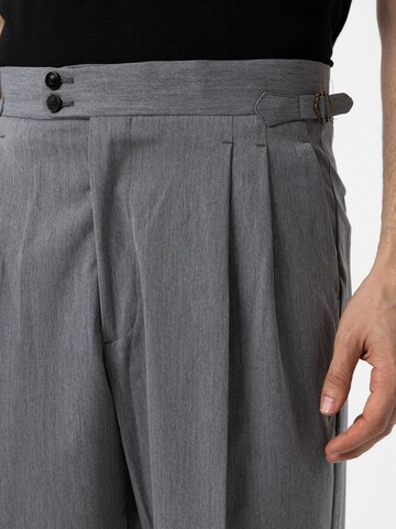 Regular Pantalon à pince 'Jan' Antioch en gris