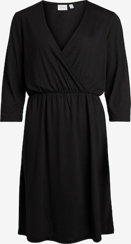 VILA Dress in Black: front