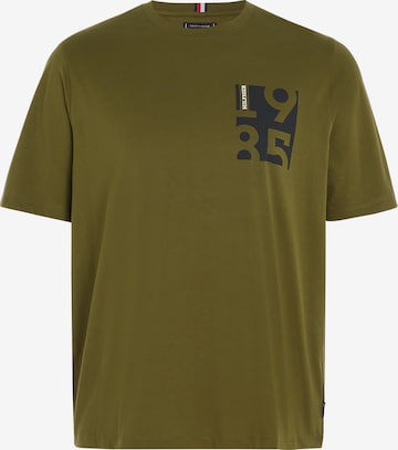 Tommy Hilfiger Big & Tall - Camiseta en verde: frente