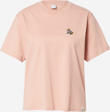 T-shirt Iriedaily en rose : devant