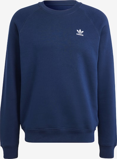 ADIDAS ORIGINALS Sweatshirt 'Trefoil Essentials ' in Dark blue / White, Item view