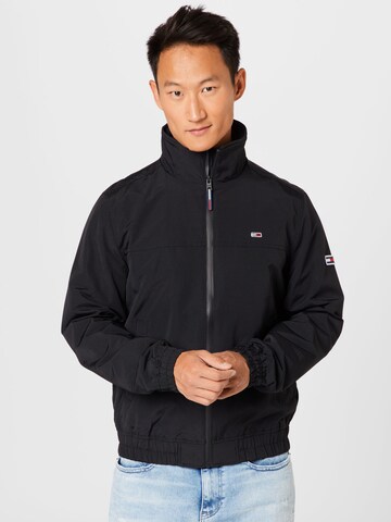 Tommy Jeans Between-Season Jacket in Black: front