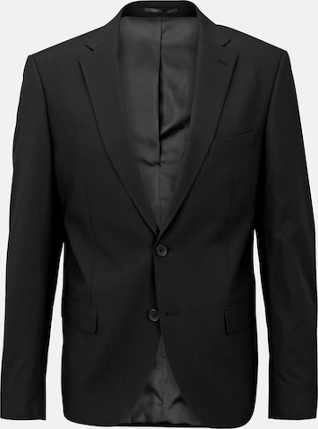 Steffen Klein Slim fit Colbert in Zwart: voorkant