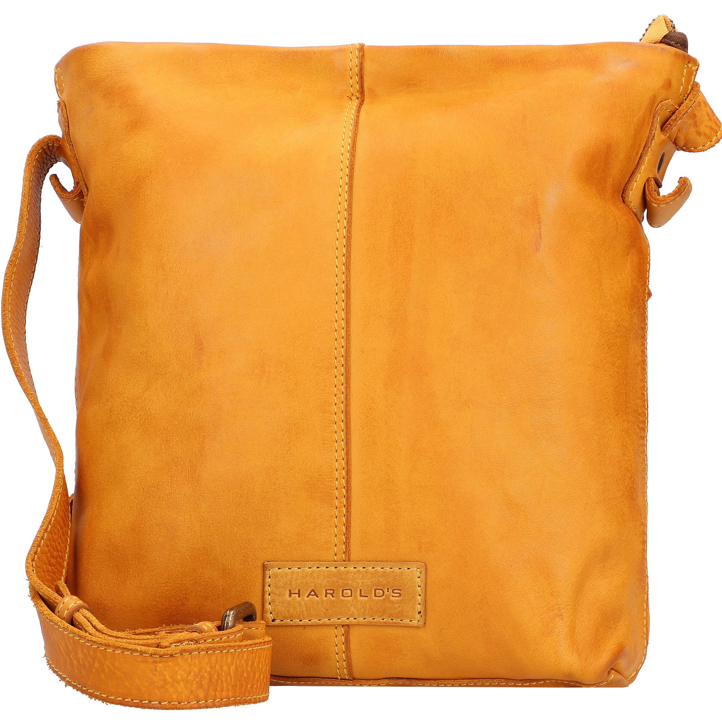 Harold's Umhängetasche 'Submarine' in Gelb: Vorderseite