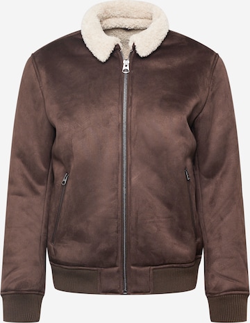 Only & Sons Between-Season Jacket 'THOR' in Brown: front