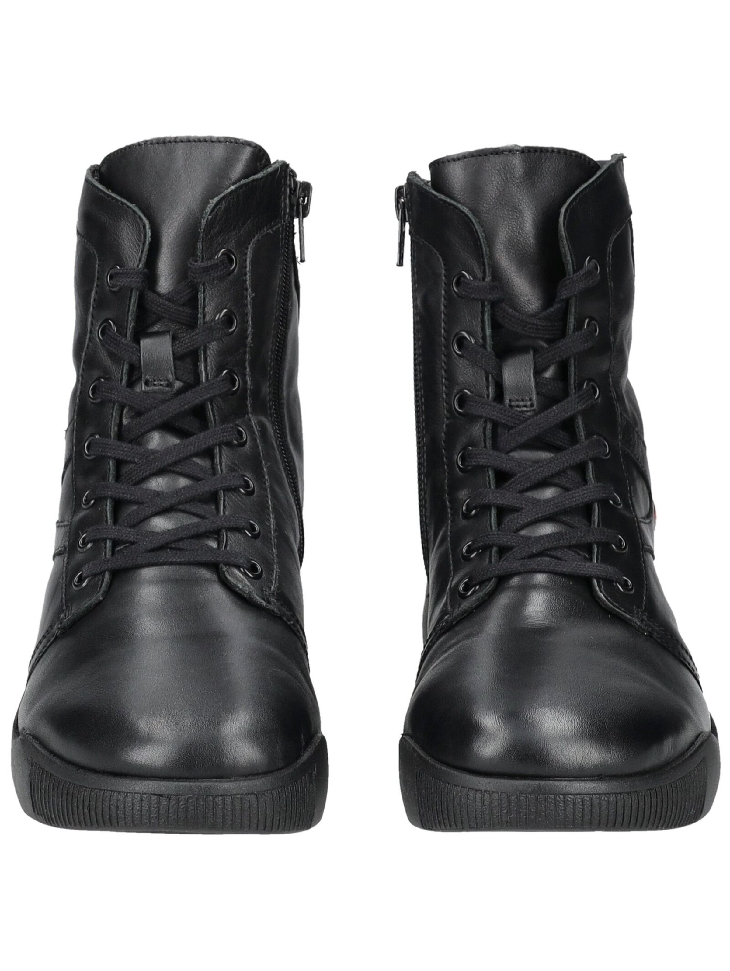 Bottines à lacets Softinos en noir