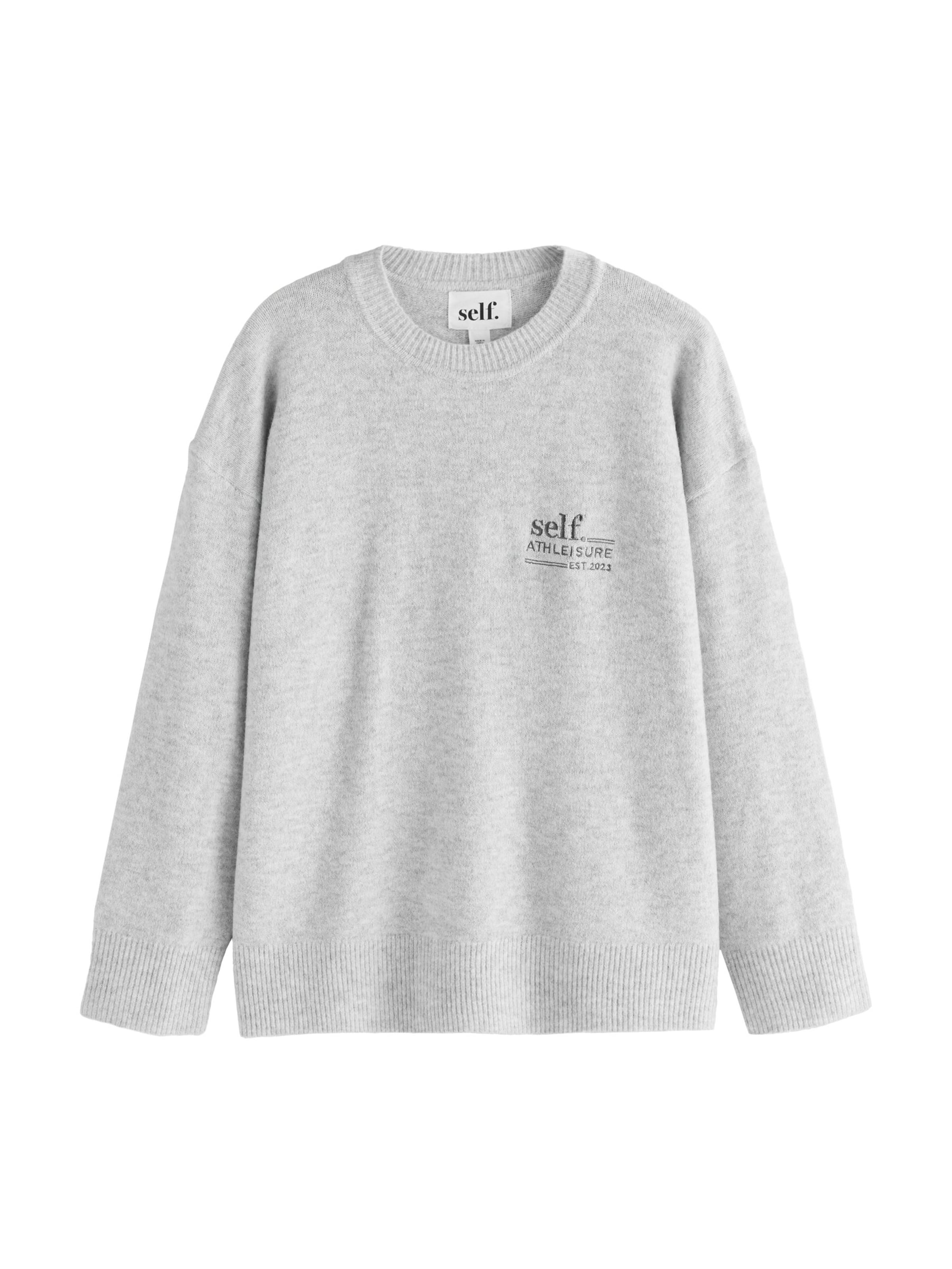 self. - Jersey en gris: frente