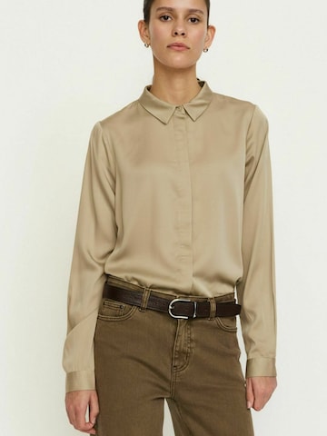 Maglietta ' SRJedda ' di Soft Rebels in beige: frontale