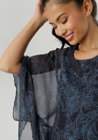 Aniston SELECTED Bluse in Blau