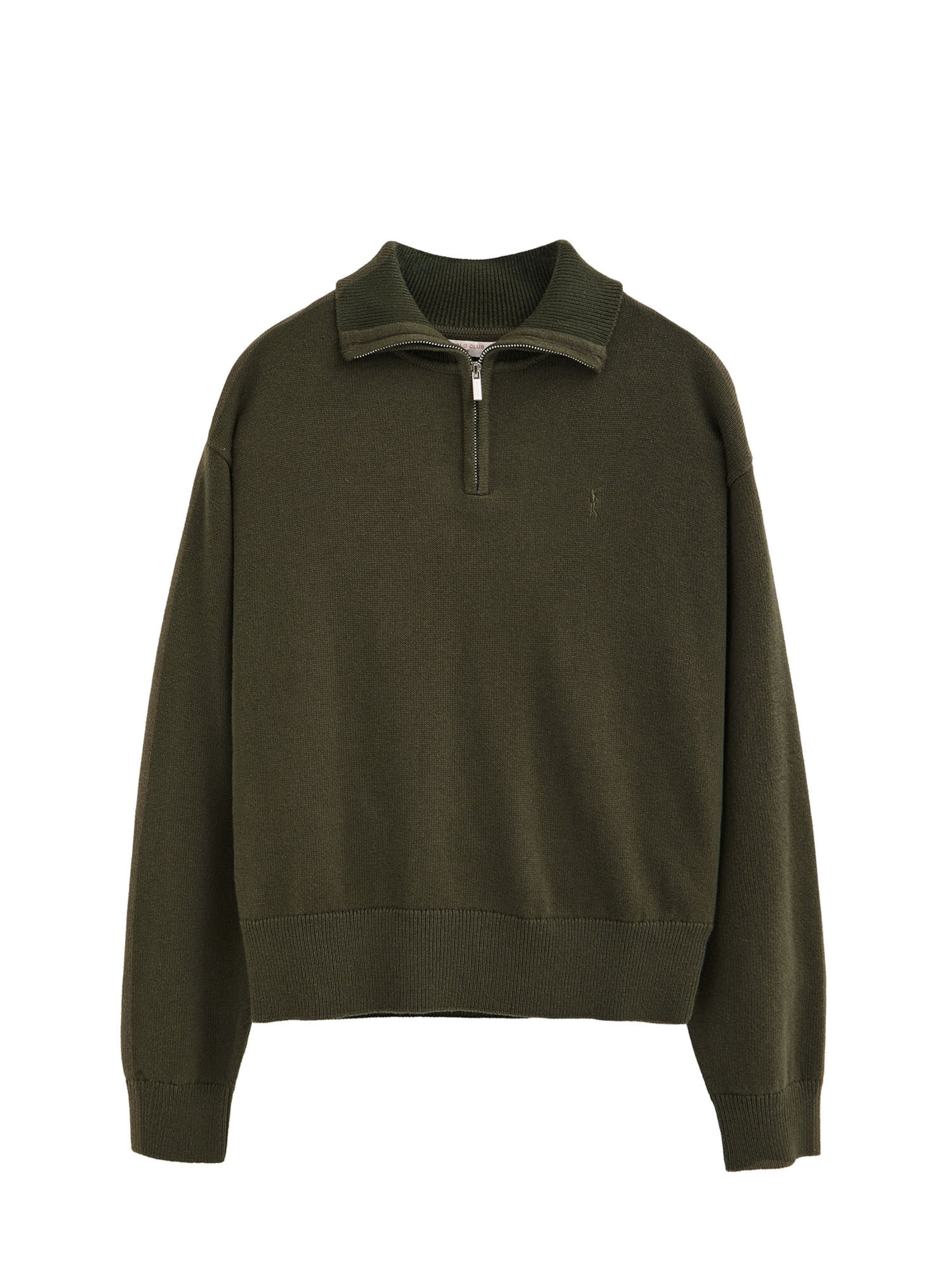 Polo Club Pullover 'RIGBY' in Grün: Vorderseite
