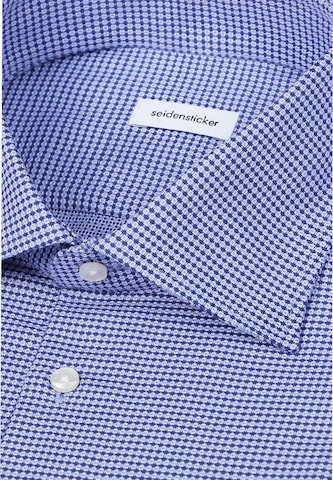 SEIDENSTICKER Regular Fit Hemd in Blau