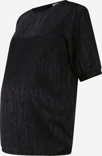 Pieces Maternity Shirt 'DIVINE' in de kleur Zwart, Productweergave