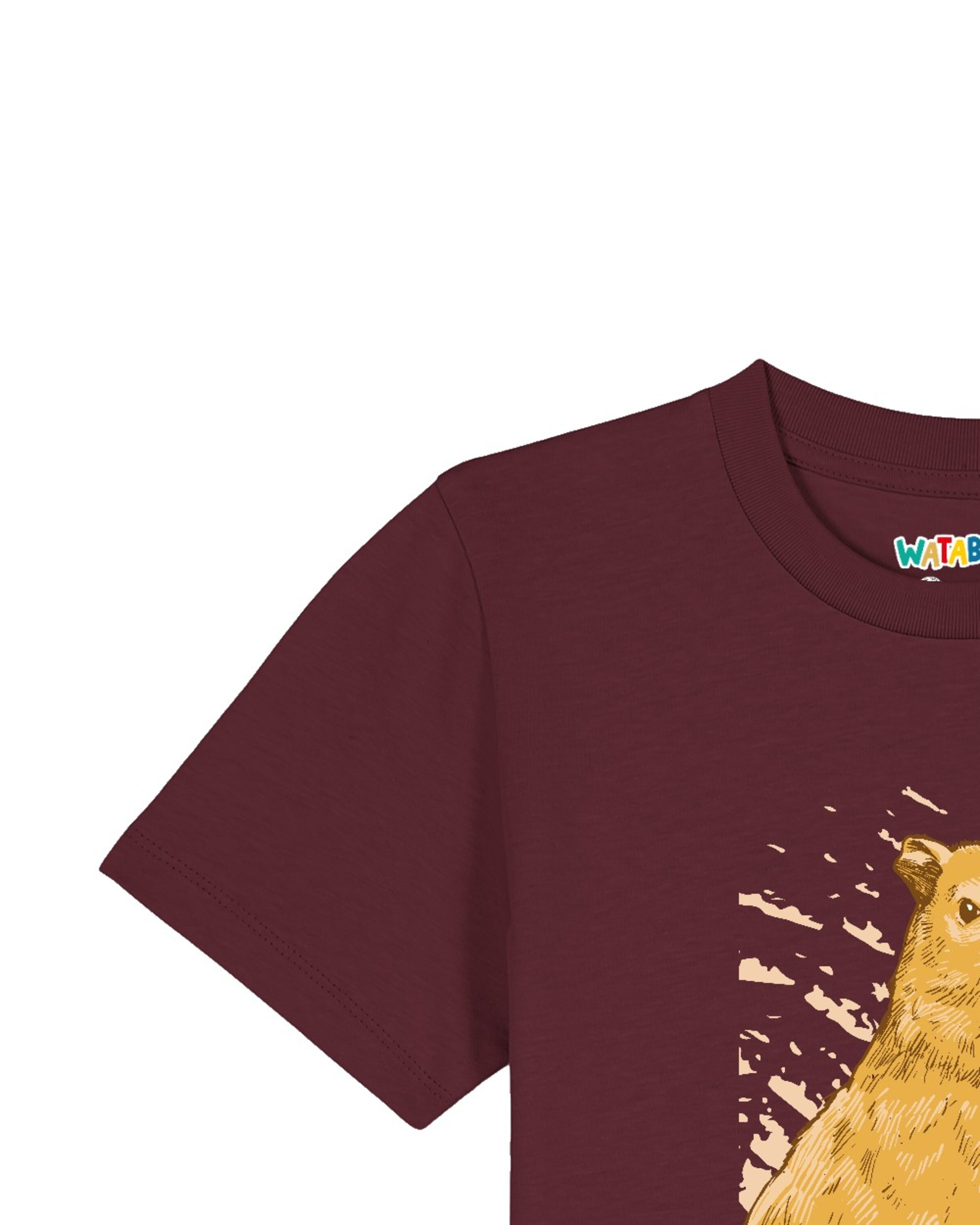 watabout.kids Shirt 'Capybara' in Red