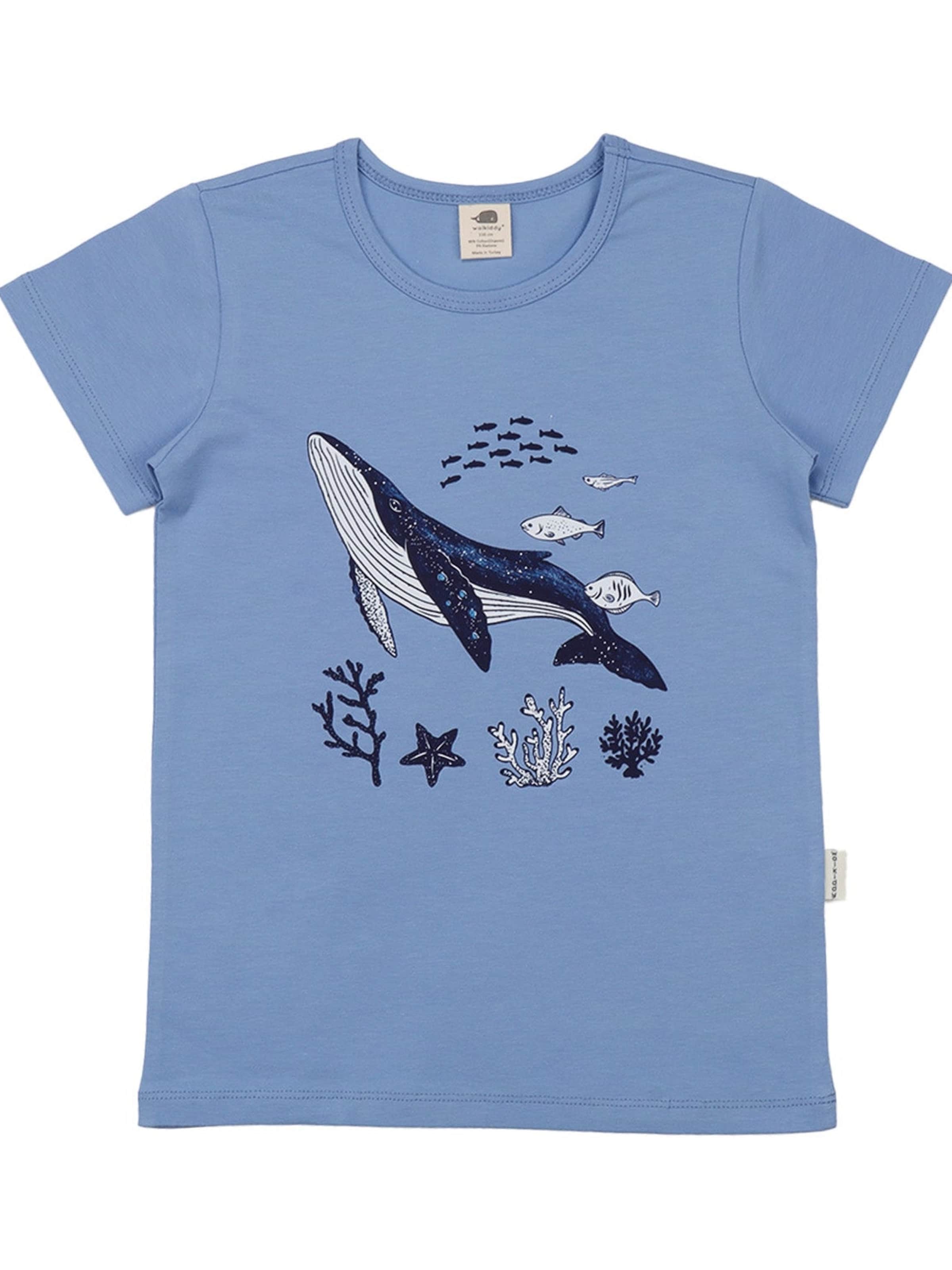 Walkiddy Shirt 'Walkiddy - Underwater World T-Shirt' in Blue, Item view