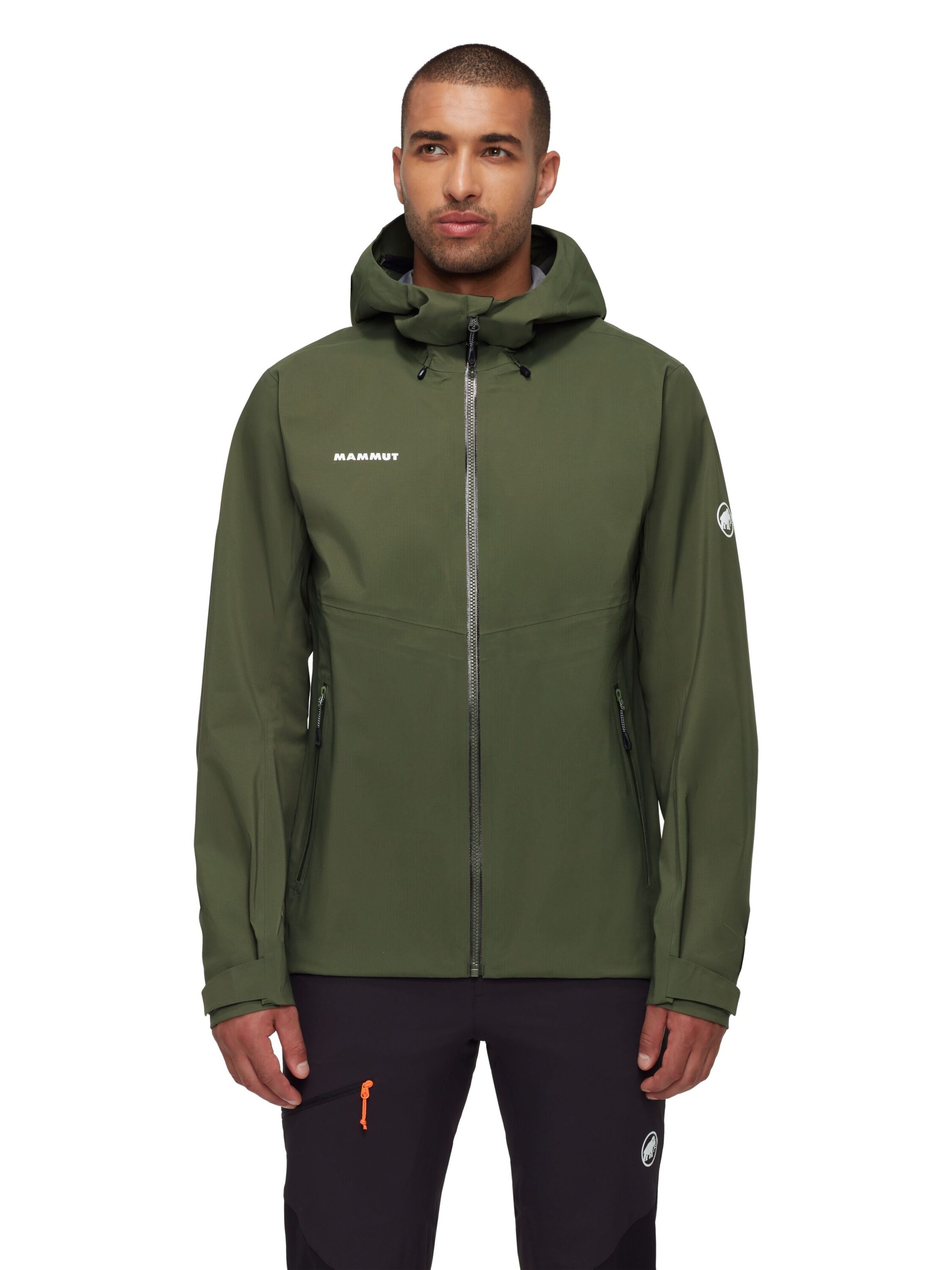 MAMMUT Outdoorjacke in Grün: Vorderseite