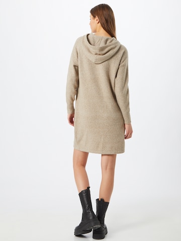 VERO MODA Knitted dress 'Doffy' in Brown