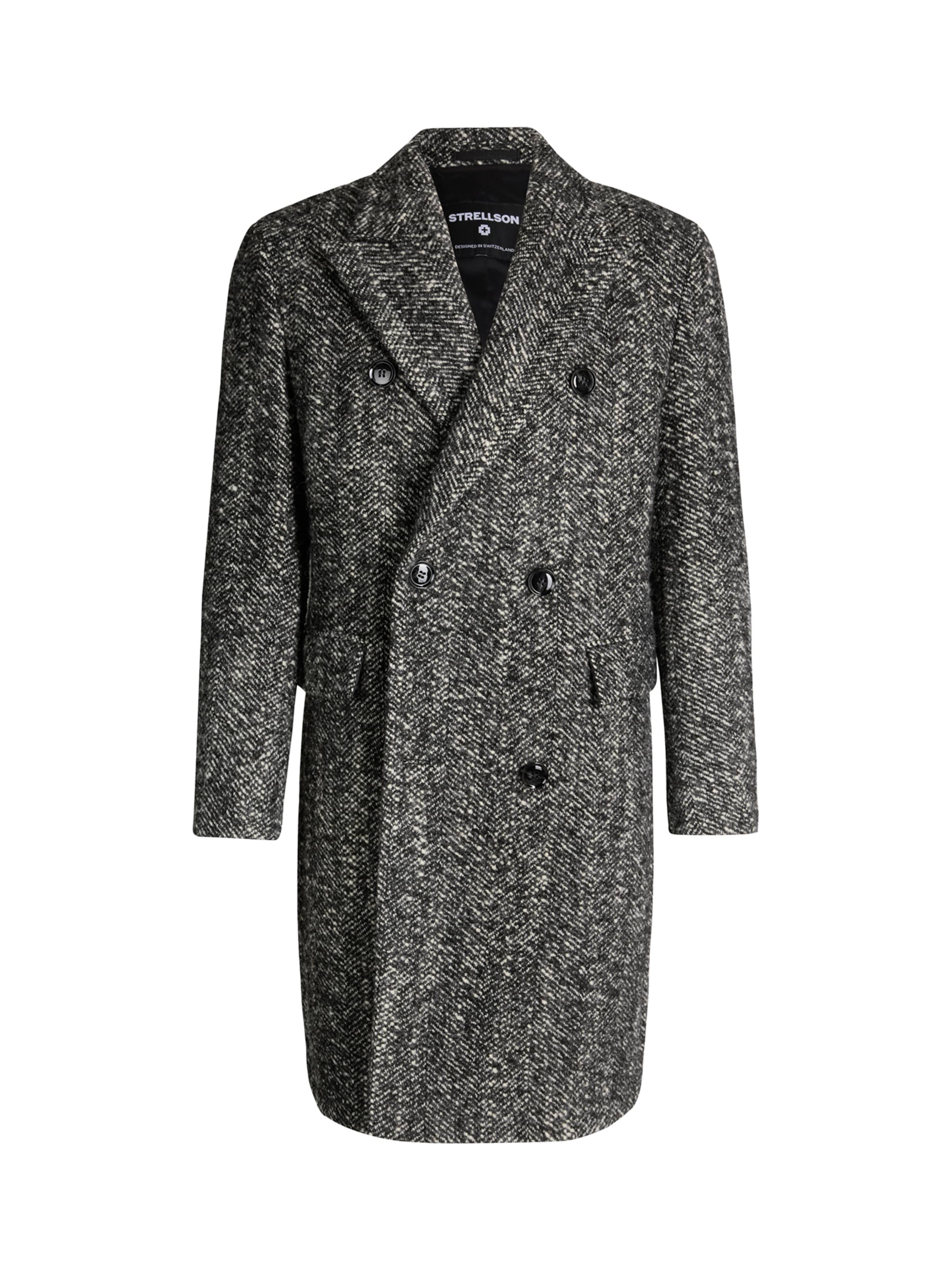 Manteau mi-saison 'Park Lane' STRELLSON en noir : devant