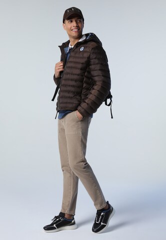 North Sails Übergangsjacke Skye Puffer Jacket in Braun