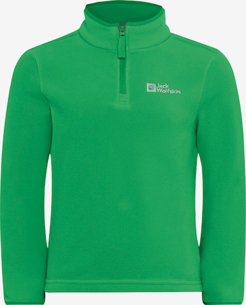 JACK WOLFSKIN Sportpullover in Grün: Vorderseite