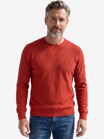 redmond Sweater 'Basic' in Red: front