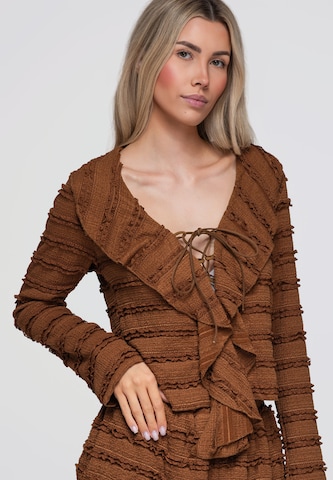 Ombre Shirt ' OW-TS-E0067' in Brown