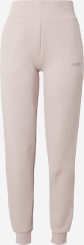 GUESS Tapered Workout Pants 'Britney' in Pink: front