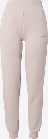 GUESS Tapered Sportbroek 'Britney' in Roze: voorkant